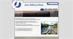 Desktop Screenshot of joensafarijakone.fi